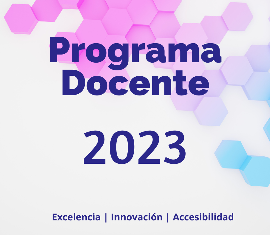 Catálogo de docencia y actividades